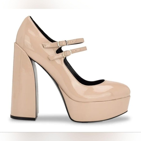 Guess Callyna Platform Mary Jane Pump Shoes 9.5 Lolita Pastel Goth Harajuku Alt - Picture 3 of 10